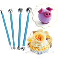 4pcs Double-End Metal Ball Sculpture Modeling Stylus